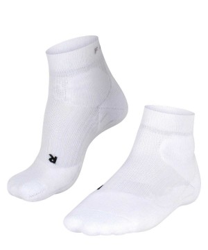 Falke TE2 Short Tennis Short sock Erkek Çorap Beyaz | 58YZFDQVJ