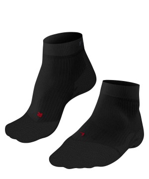 Falke TE4 Short Tennis Short sock Kadın Sports Socks Siyah | 95AJGYMUO