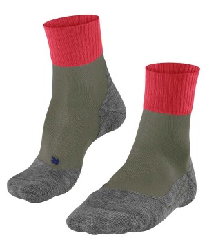Falke TK2 Explore Cool Short Trekking Short sock Kadın Sports Socks Yeşil | 78CZNBEKV