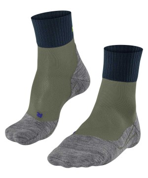 Falke TK2 Explore Cool Short Trekking Short sock Erkek Çorap Yeşil | 20EFRIKTJ