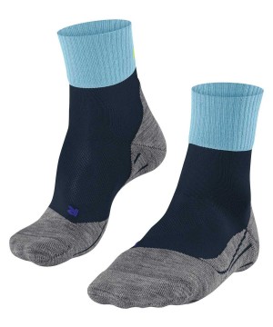 Falke TK2 Explore Cool Short Trekking Short sock Erkek Çorap Mavi | 54ZIURTGN