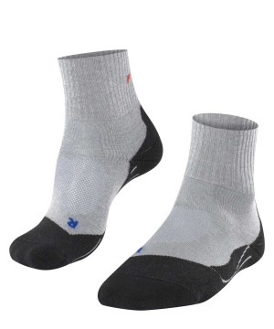 Falke TK2 Explore Cool Short Trekking Short sock Erkek Çorap Gri | 18RIBCNGD