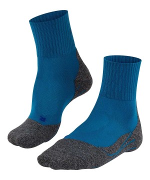 Falke TK2 Explore Cool Short Trekking Short sock Erkek Çorap Mavi | 89YLNKIRW