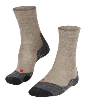Falke TK2 Explore Melange Trekking Socks Kadın Sports Socks Yeşil | 65OMDTAVP