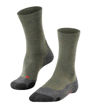 Falke TK2 Explore Melange Trekking Socks Erkek Çorap Yeşil | 15SQVTGUI