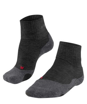 Falke TK2 Explore Short Trekking Short sock Kadın Sports Socks Gri | 58UESXWFA