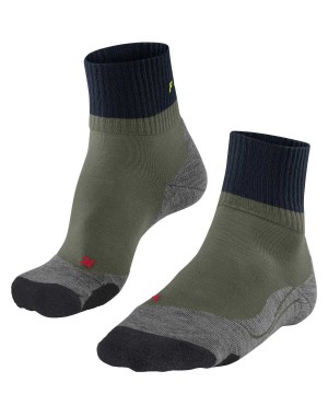 Falke TK2 Explore Short Trekking Short sock Erkek Çorap Yeşil | 78CNGWXKB