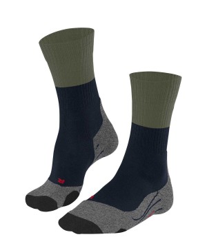 Falke TK2 Explore Trekking Socks Erkek Çorap Mavi | 36FXJTDKB
