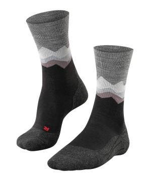Falke TK2 Explore Trekking Socks Erkek Çorap Siyah | 46SERZAUL