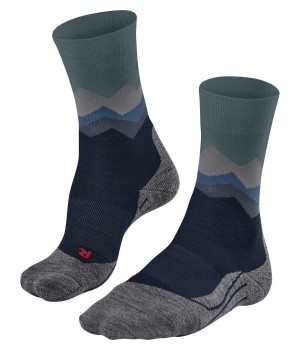 Falke TK2 Explore Trekking Socks Erkek Çorap Mavi | 80BXCUNHE