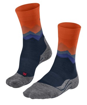 Falke TK2 Explore Trekking Socks Erkek Çorap Mavi | 95EUGBXVQ