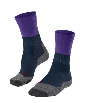 Falke TK2 Explore Trekking Socks Kadın Sports Socks Mavi | 49CAWZHSJ