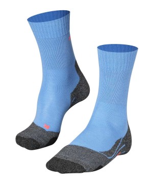 Falke TK2 Explore Trekking Socks Kadın Sports Socks Mavi | 23SNGMXTY