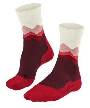 Falke TK2 Explore Trekking Socks Kadın Sports Socks Kırmızı | 91YZPAOHQ