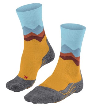 Falke TK2 Explore Trekking Socks Kadın Sports Socks Sarı | 52KDNWOSV