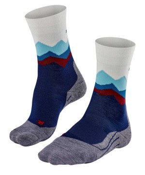 Falke TK2 Explore Trekking Socks Kadın Sports Socks Mavi | 58CWXKRYB