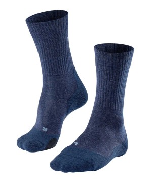 Falke TK2 Explore Wool Trekking Socks Erkek Çorap Mavi | 80RVINHWO