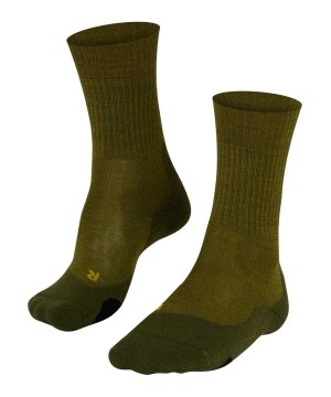 Falke TK2 Explore Wool Trekking Socks Erkek Çorap Yeşil | 68UALDPKQ