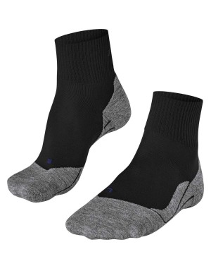 Falke TK5 Wander Cool Short Trekking Short sock Erkek Çorap Siyah | 17XSTBOIY