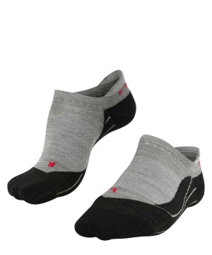Falke TK5 Wander Invisible Trekking Invisibles Kadın Sports Socks Gri | 82CMUSWVN