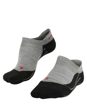 Falke TK5 Wander Invisible Trekking Invisibles Erkek No Show Socks Gri | 76XJKCWEF