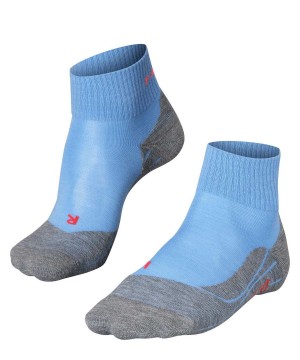 Falke TK5 Wander Short Trekking Short sock Kadın Sports Socks Mavi | 89NOCTMXD