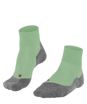 Falke TK5 Wander Short Trekking Short sock Kadın Sports Socks Yeşil | 62UHQRLIJ