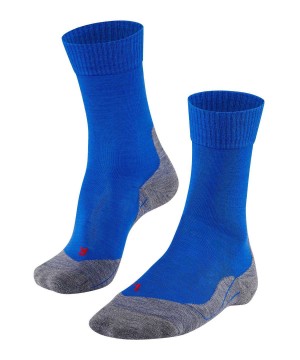 Falke TK5 Wander Trekking Socks Erkek Çorap Mavi | 34RCLUZAF