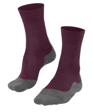 Falke TK5 Wander Trekking Socks Kadın Sports Socks Kırmızı | 42RJAWNCL