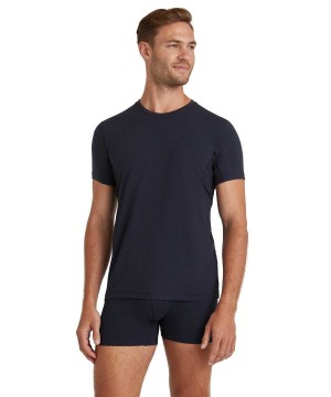 Falke T-Shirt Round-neck Daily Climate Control Erkek Kısa Kollu Gömlek Gri | 74CFLXUHA