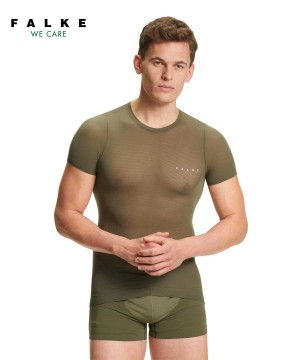 Falke T-Shirt Ultralight Cool Erkek Functional Underwear Yeşil | 35DQIUOCZ