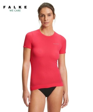 Falke T-Shirt Ultralight Cool Kadın Kısa Kollu Gömlek Kırmızı | 10DBMNUKH