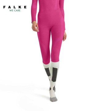 Falke Tights Wool-Tech Kadın Tights Mor | 32IJAZROM