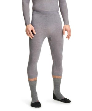 Falke Tights Wool-Tech Light Erkek Tights Gri | 14GUVWHOL