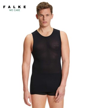 Falke Top Ultralight Cool Erkek Functional Underwear Siyah | 78RCLKHGI