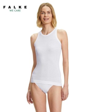 Falke Top Ultralight Cool Kadın Kısa Kollu Gömlek Beyaz | 72JHPGEYC