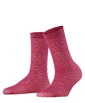Falke Ultra Romantic 20 DEN Anklets Kadın Çorap Mor | 32ZBDSXHF