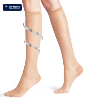Falke Vitalize 20 DEN Knee-high Socks Kadın Çorap Bej Rengi | 09DWJCSLO