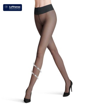 Falke Vitalize 20 DEN Tights Kadın Tights Gri | 84KJIYWMD
