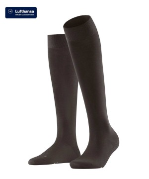 Falke Vitalizer Knee-high Socks Kadın Çorap Kahverengi | 67SYVXIUK