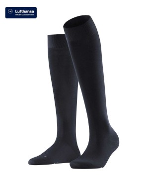 Falke Vitalizer Knee-high Socks Kadın Çorap Mavi | 02IFJXMTZ